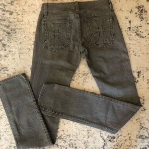 2 FOR $30 SEXY HABITUAL LOW RISE SKINNY GRAY WASH